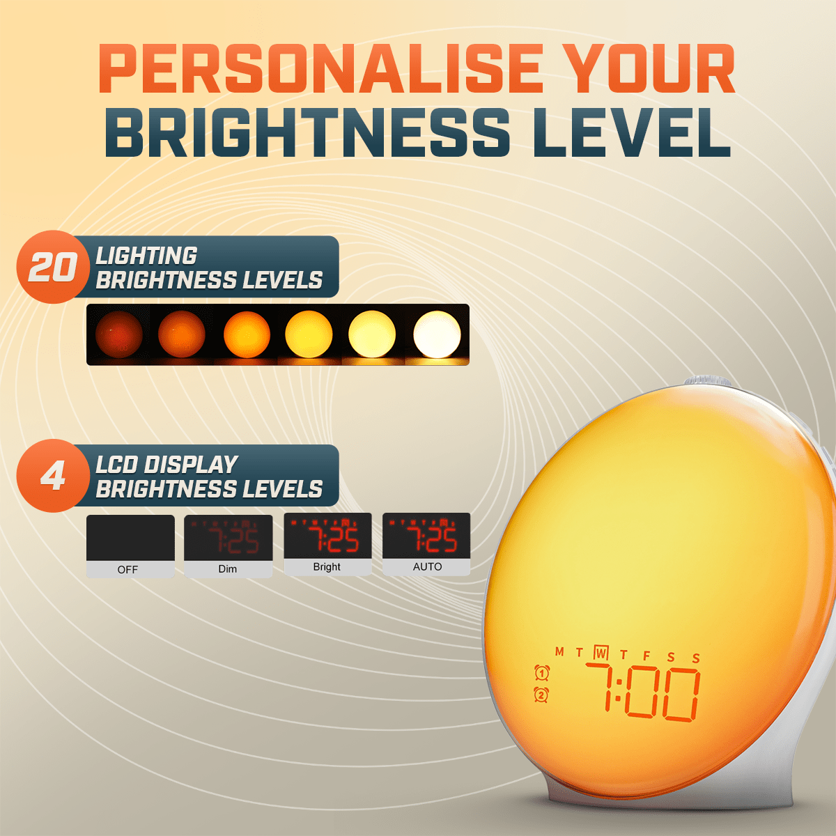 Wake Up Sunrise Alarm Clock