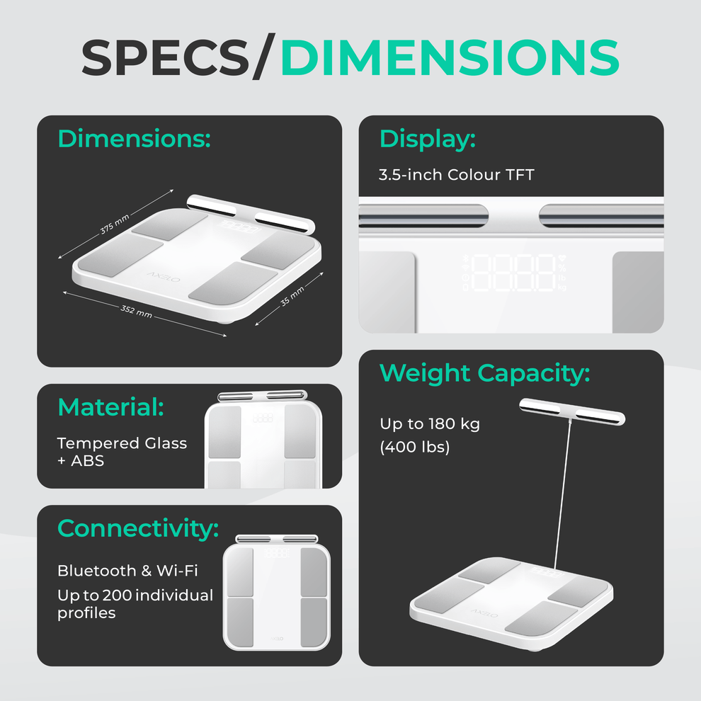 Smart Body Composition Weighing Scale