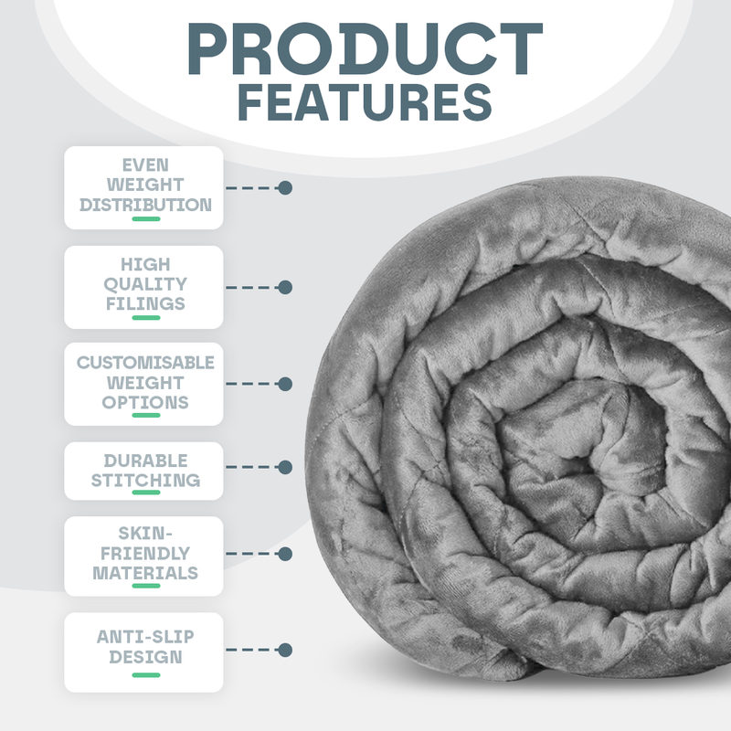 Luxury Sleep Aid Weighted Blanket