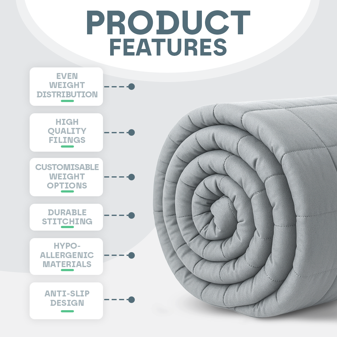 Luxury Sleep Aid Weighted Blanket